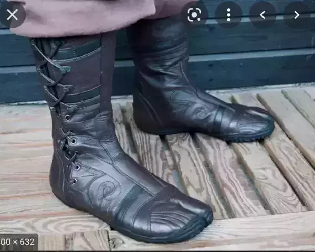One12 Scale Leather Ninja Boot