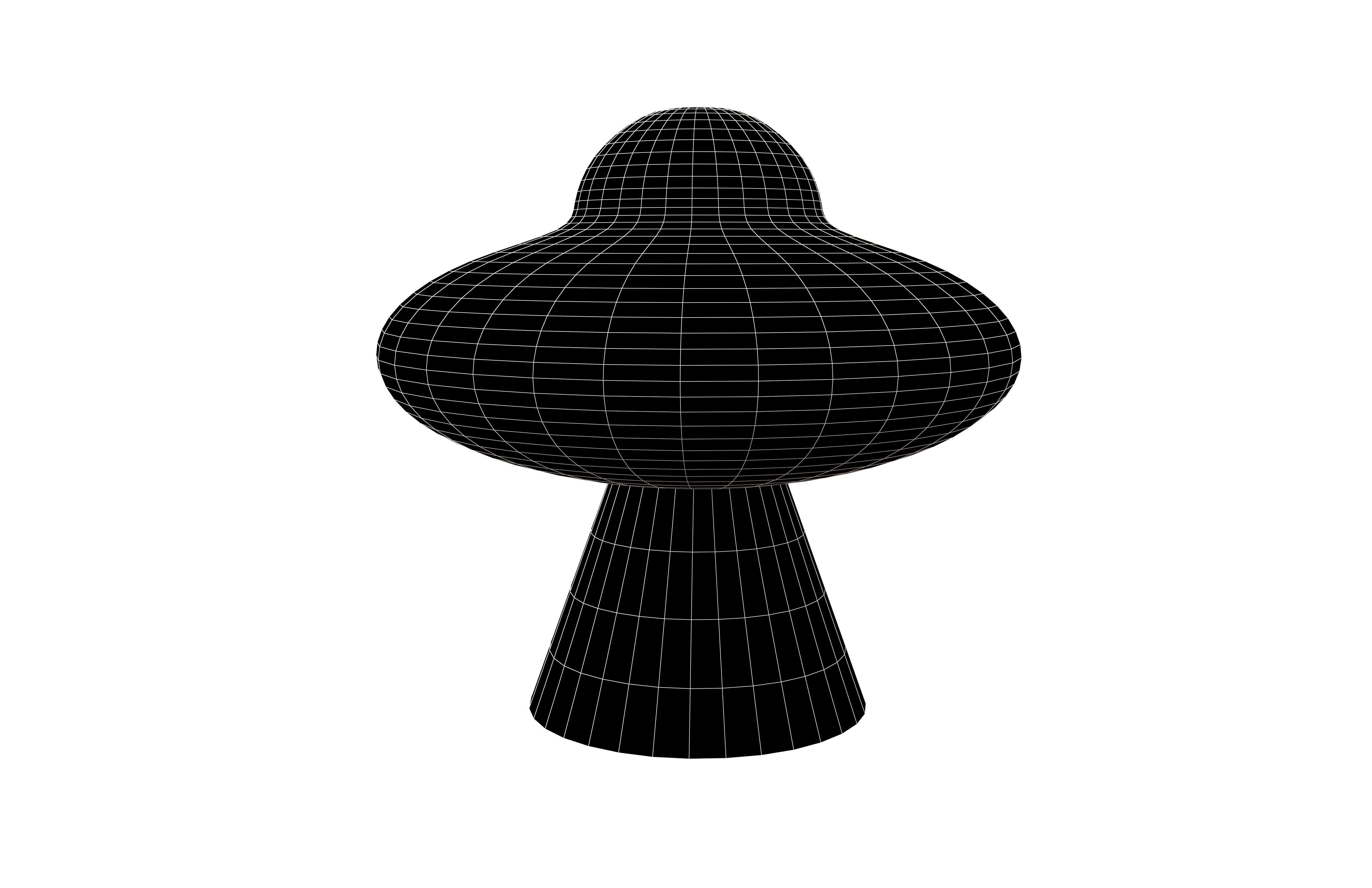 UFO Icon v1 001 Low-poly 3D model_5