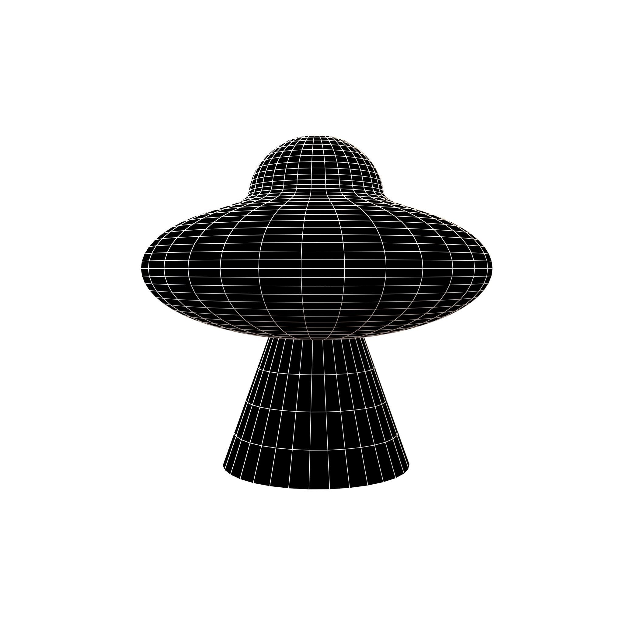 UFO Icon v1 004 Low-poly 3D model_4