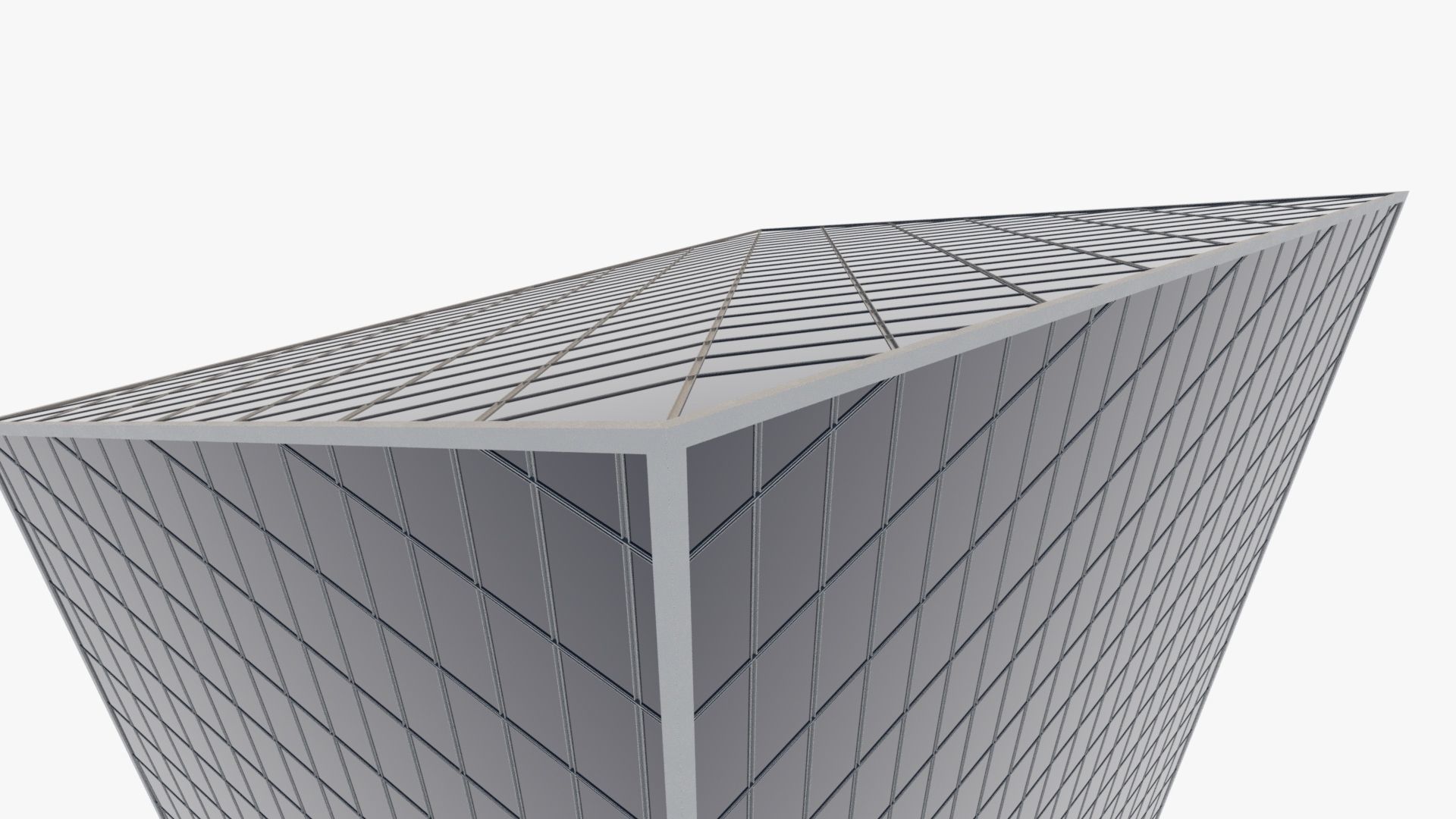 Buildings City 2 Low-poly 3D model_3