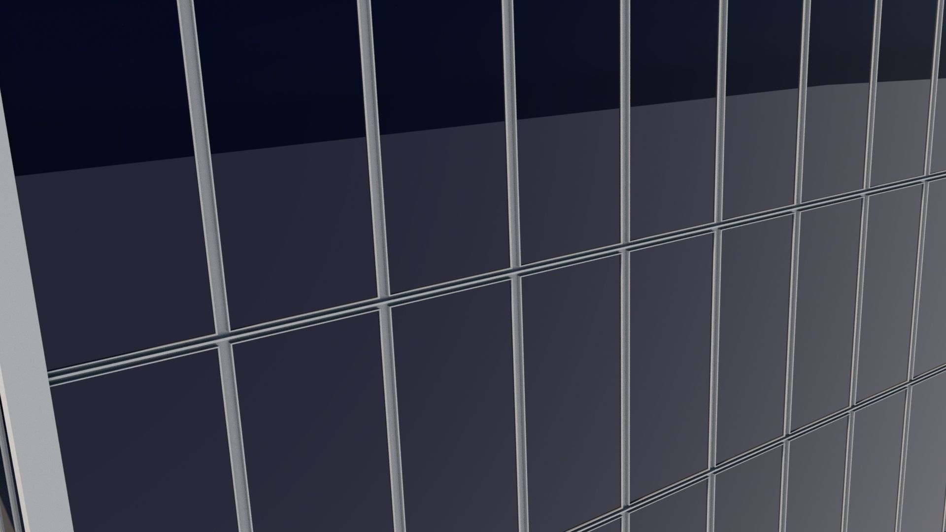 Buildings City 2 Low-poly 3D model_1