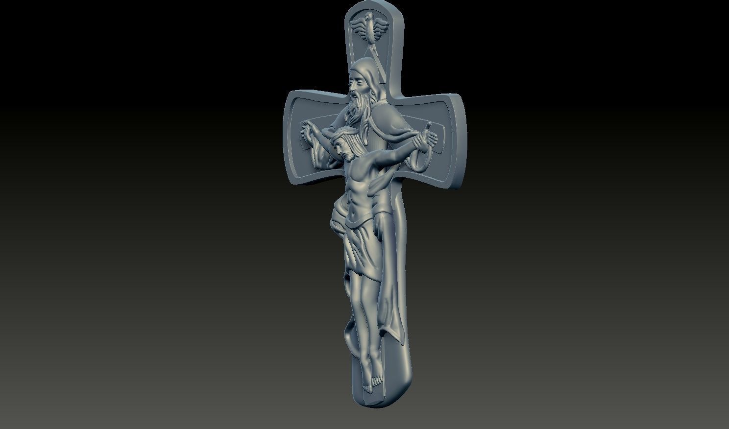 Jesus Cross 3D print model 3D print model_8