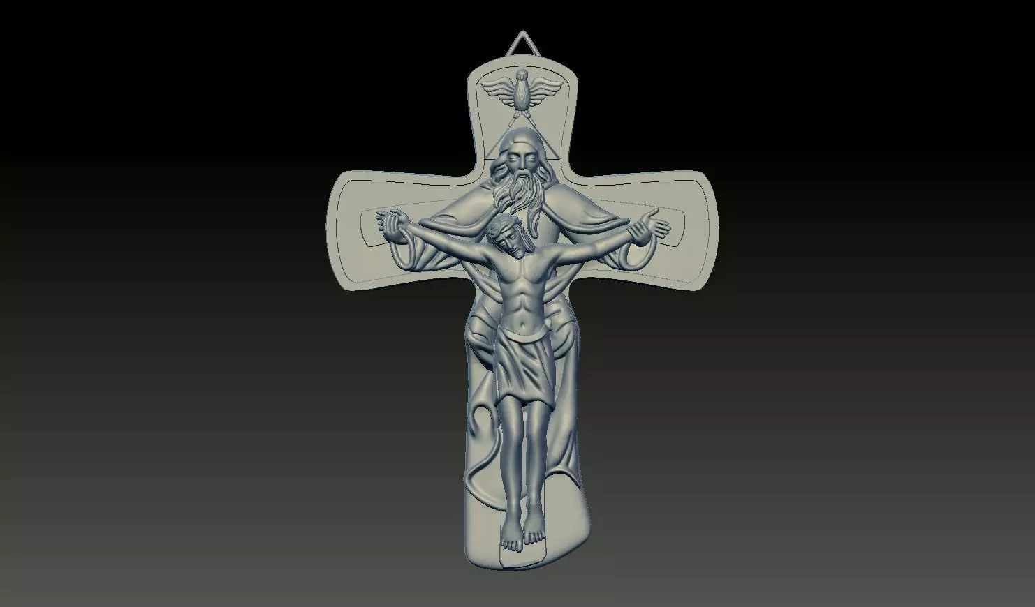 Jesus Cross 3D print model 3D print model_0