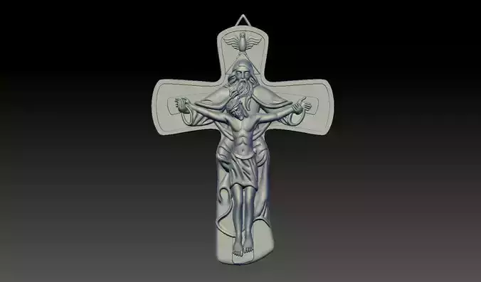 Jesus Cross 3D print model