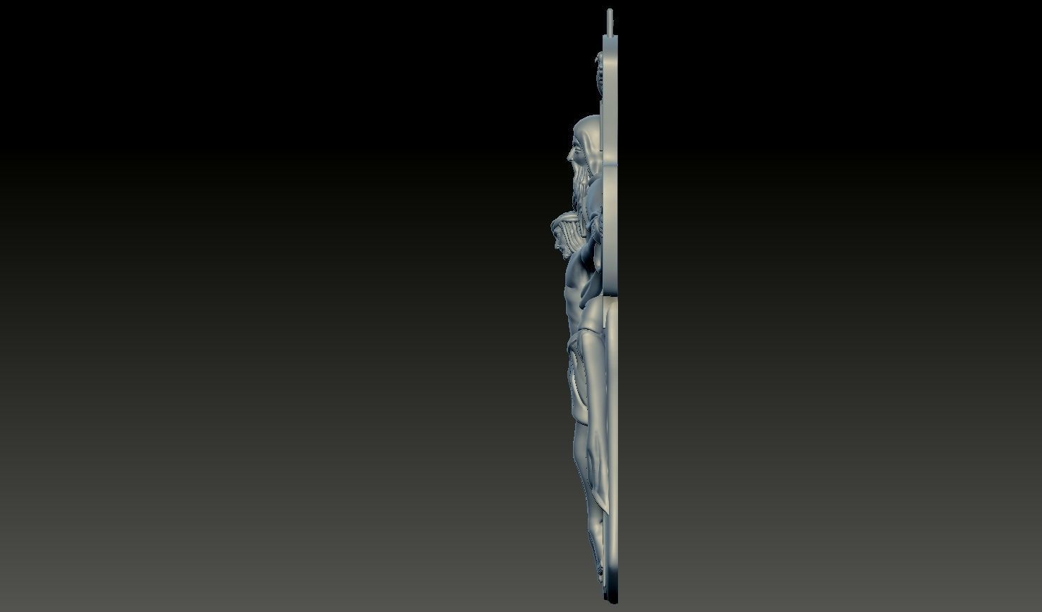 Jesus Cross 3D print model 3D print model_11