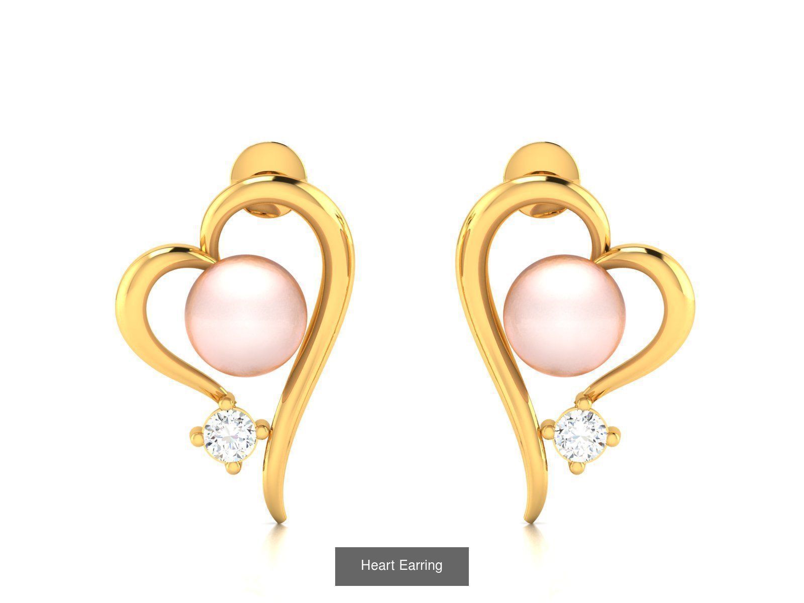 125 Drops Earrings 3dm STL FBX OBJ Detail Bulk Collection _90