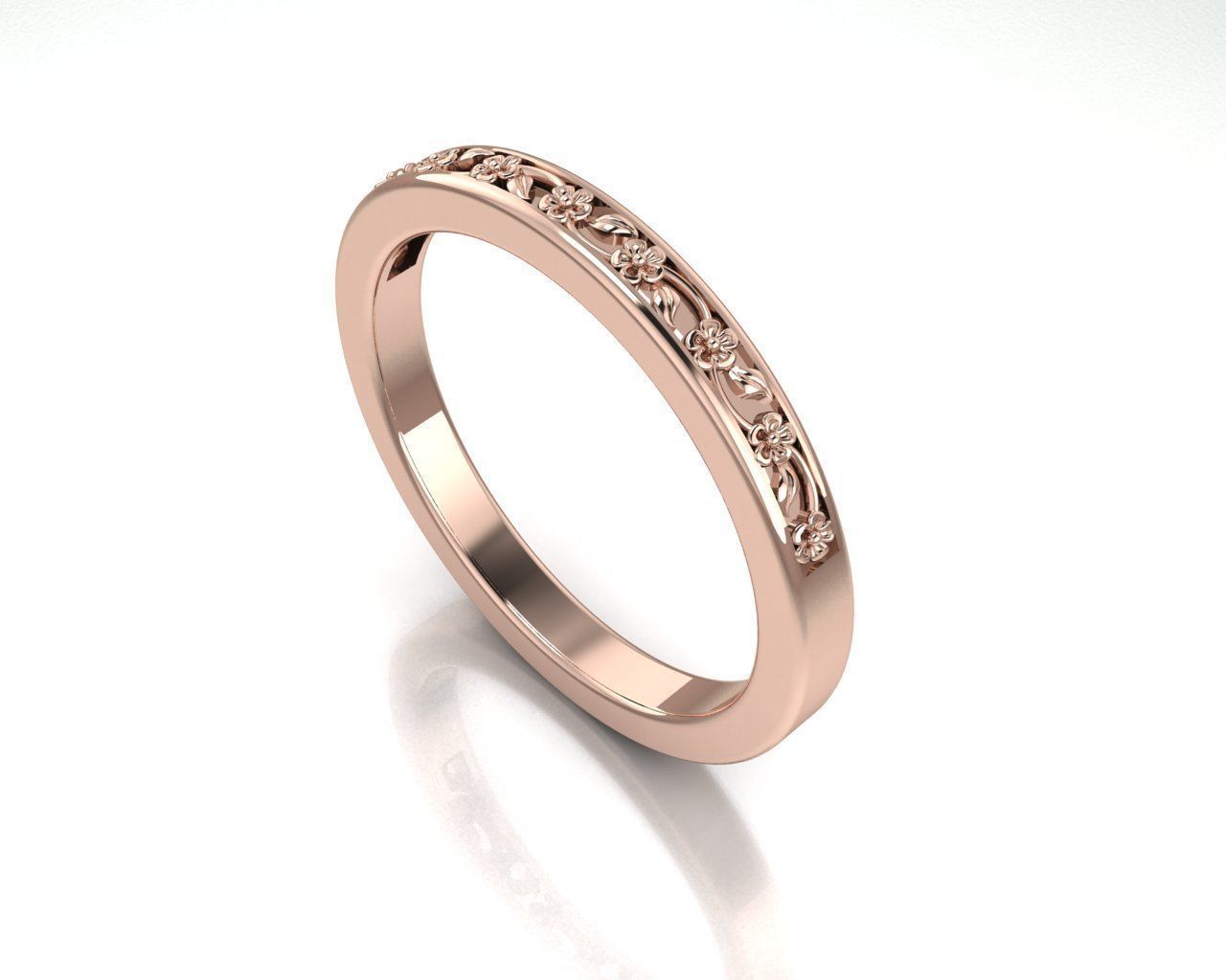 Women Ring 3D print model_2