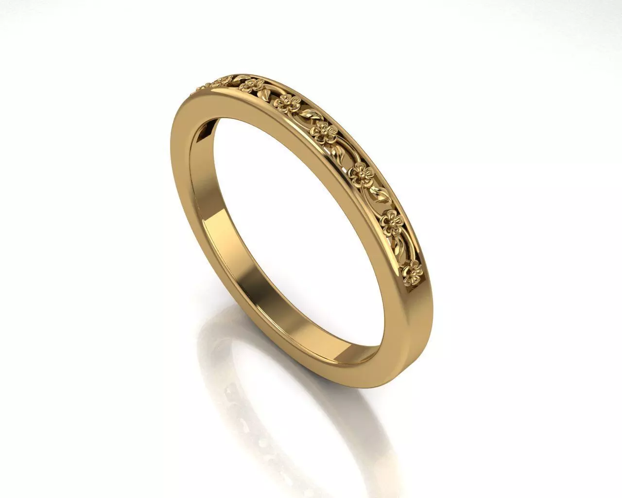 Women Ring 3D print model_0