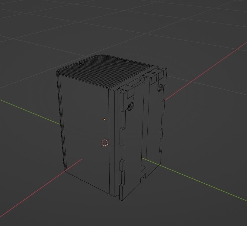 Scanstation C10 - Low poly 3D model Low-poly 3D model_7