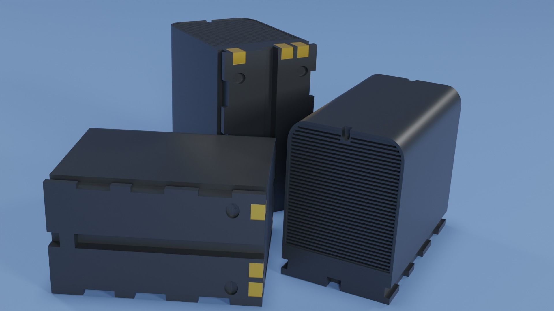 Scanstation C10 - Low poly 3D model Low-poly 3D model_4