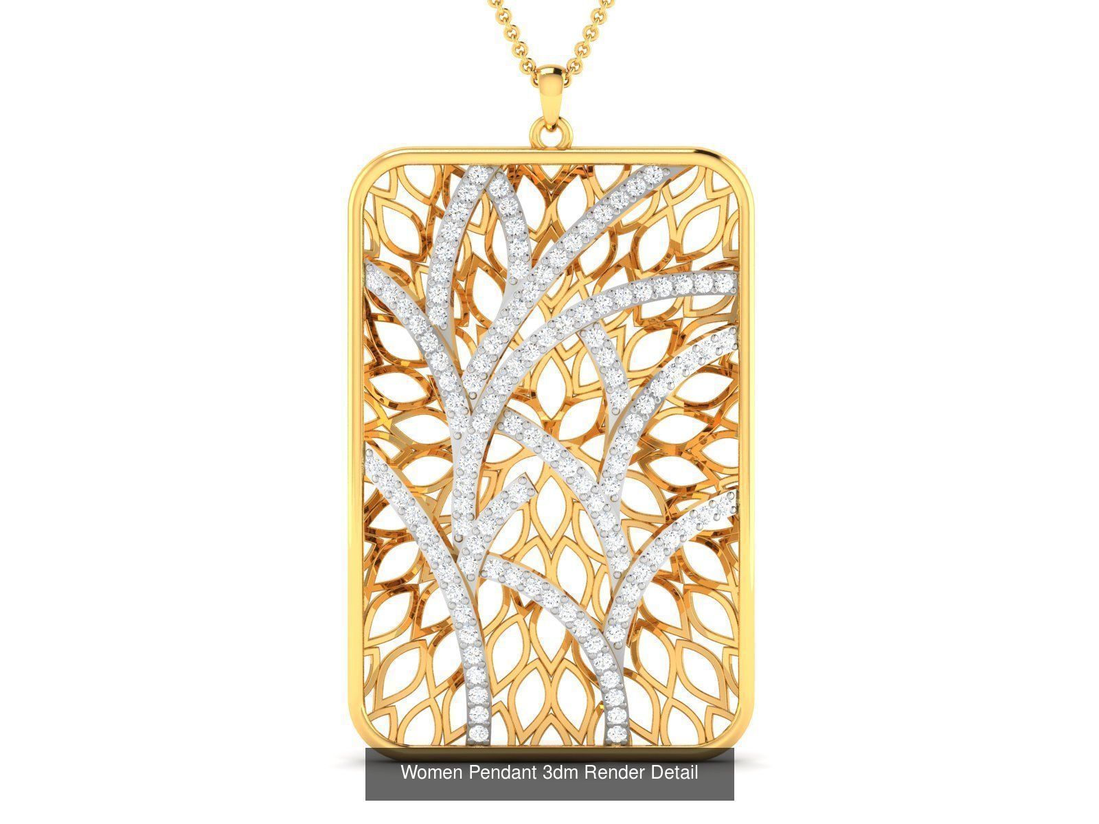 60 Women Pendant 3dm STL FBX OBJ Renders Detail Bulk Collection _30