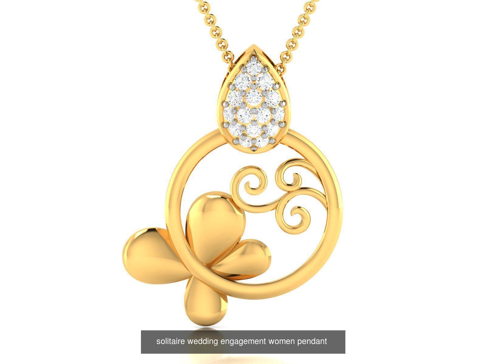60 Women Pendant 3dm STL FBX OBJ Renders Detail Bulk Collection _53