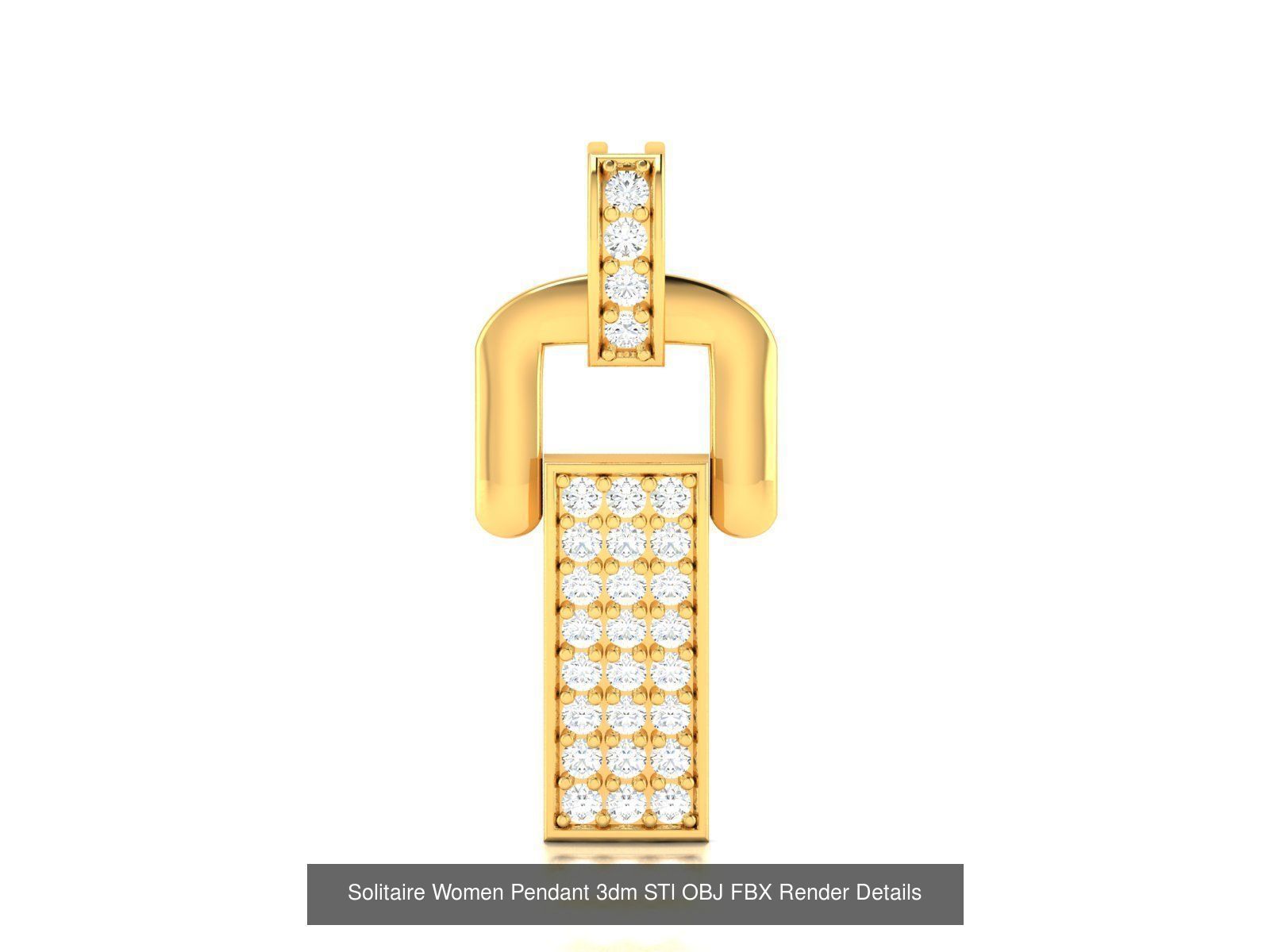 60 Women Pendant 3dm STL FBX OBJ Renders Detail Bulk Collection _66