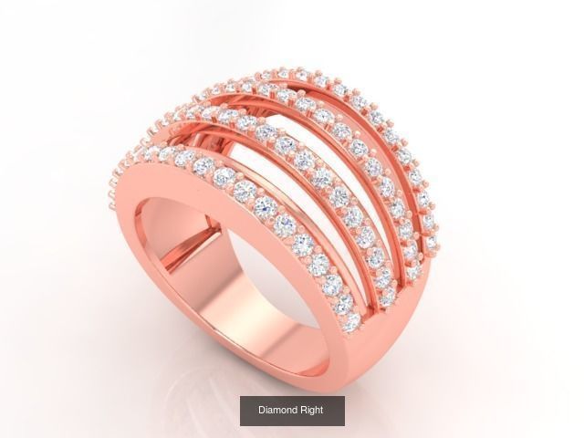 100 Cocktail Ring 3dm STL FBX OBJ Renders Detail Bulk Collection _38