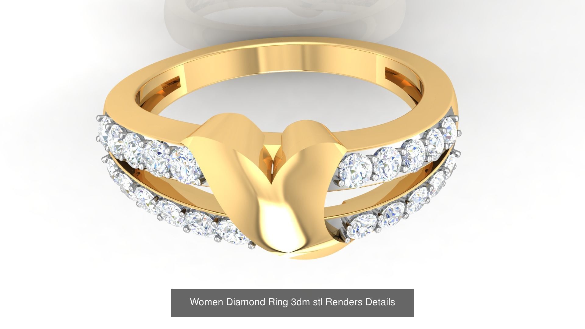 100 Cocktail Ring 3dm STL FBX OBJ Renders Detail Bulk Collection _16