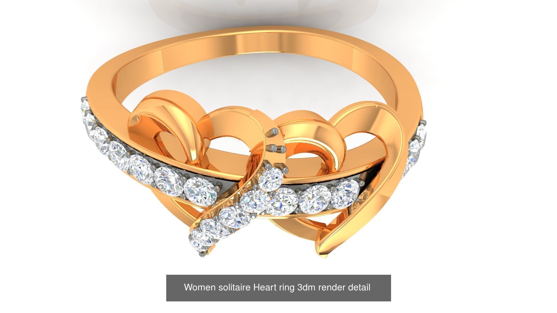 100 Cocktail Ring 3dm STL FBX OBJ Renders Detail Bulk Collection _35