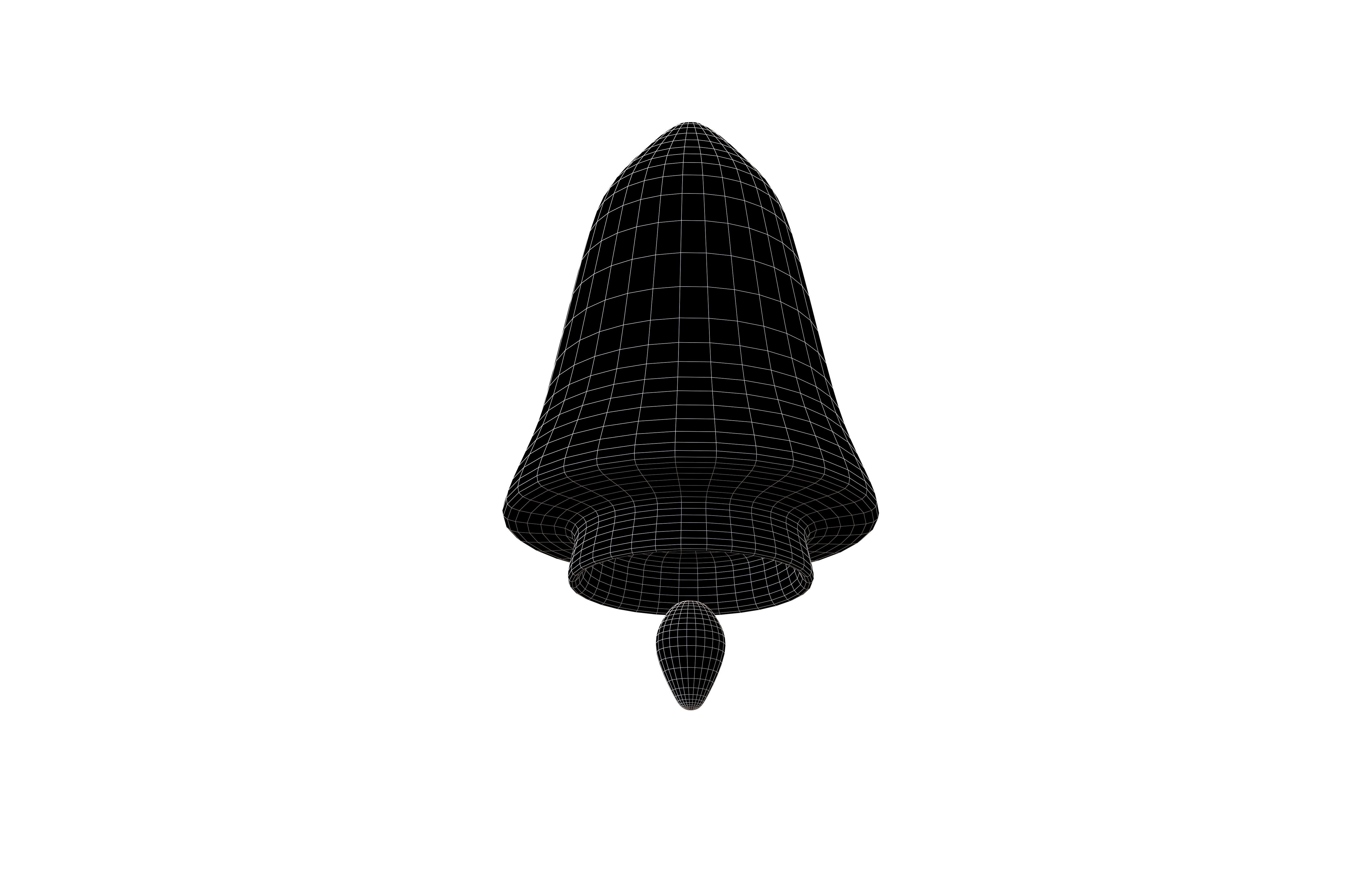 Rocket Icon v1 002 Low-poly 3D model_7