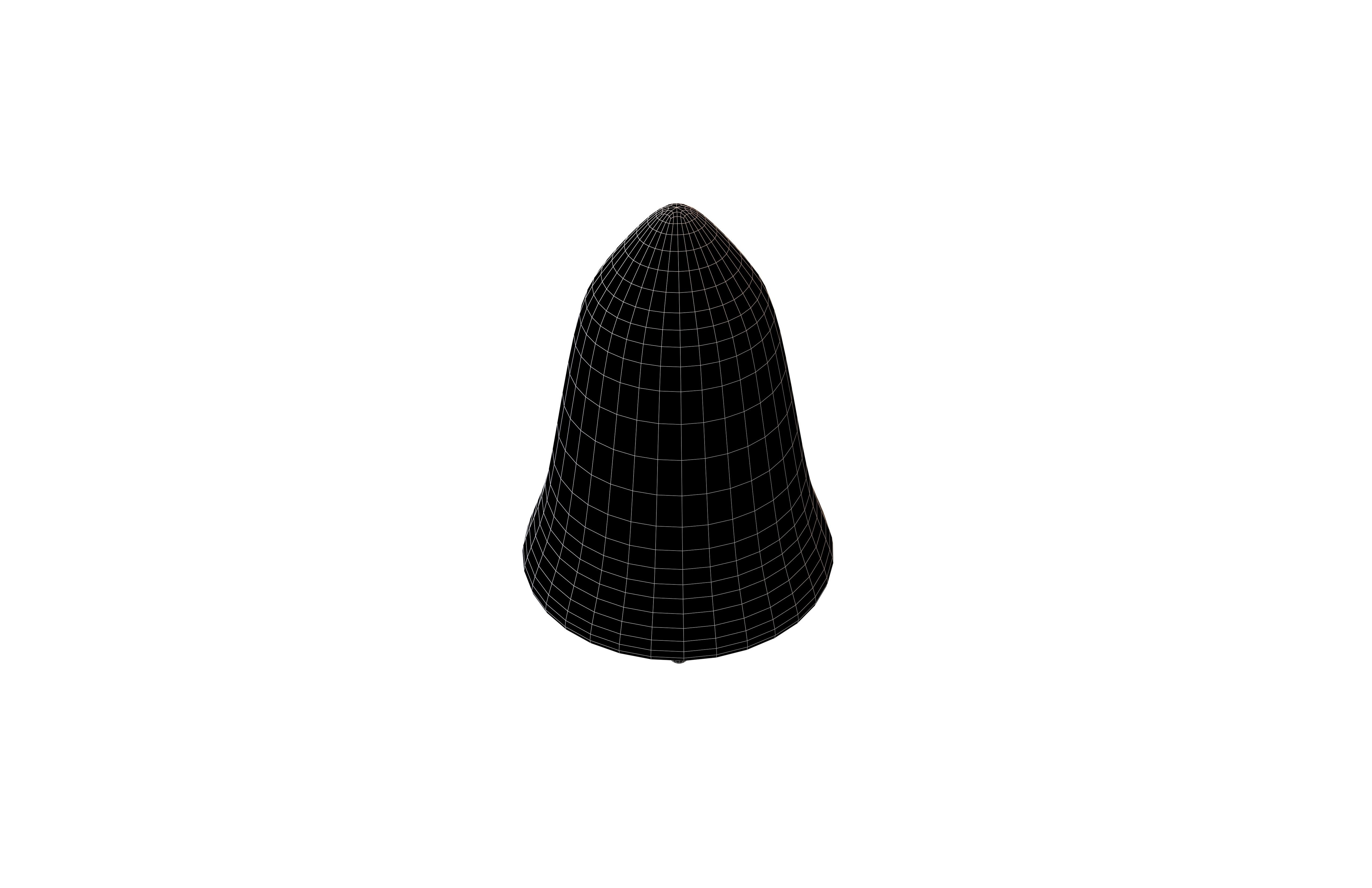 Rocket Icon v1 002 Low-poly 3D model_6
