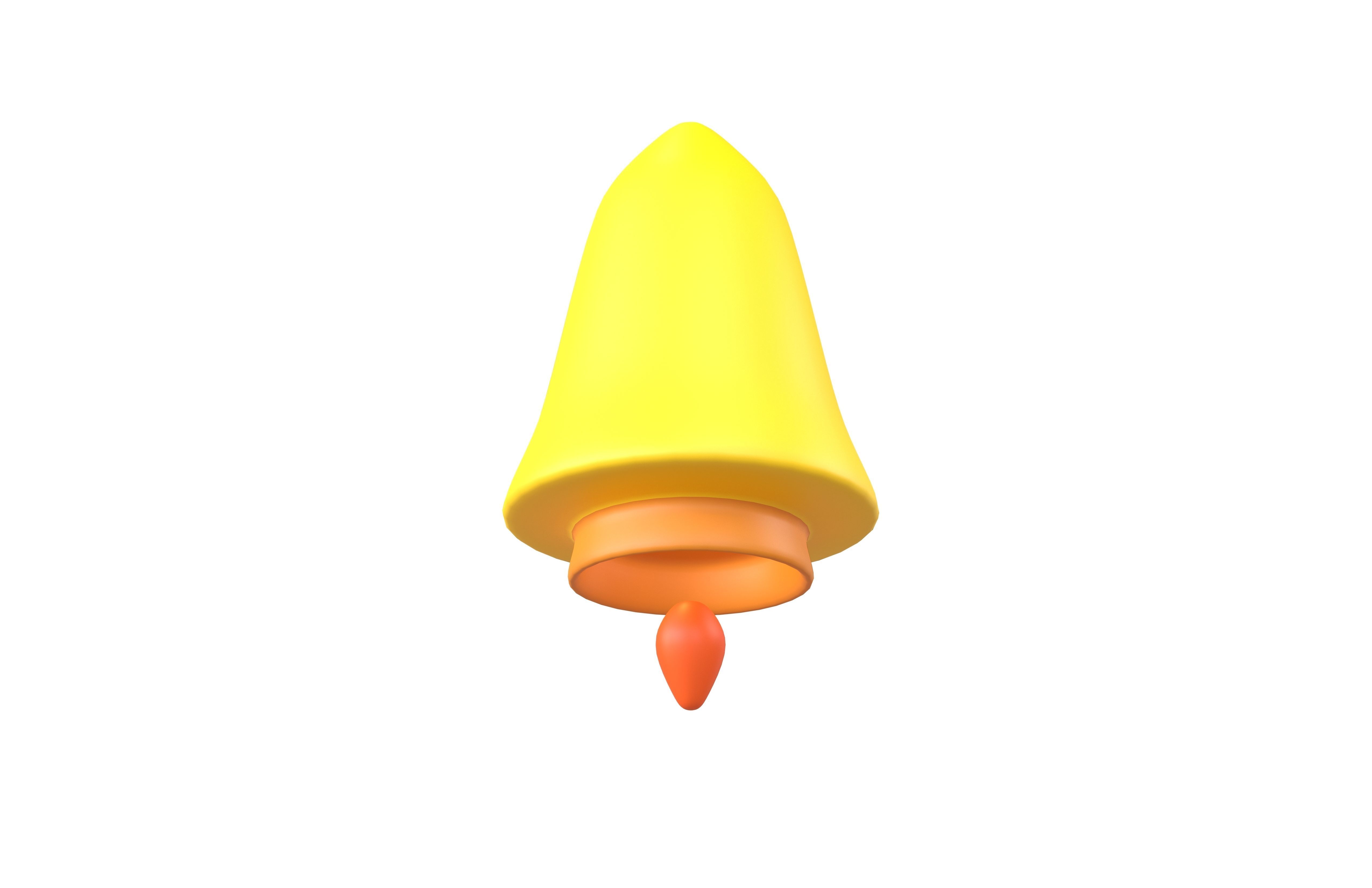 Rocket Icon v1 002 Low-poly 3D model_3