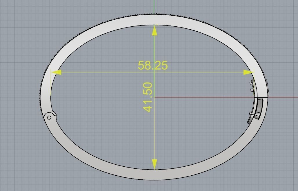 BRACELETS S N1 3D print model_4