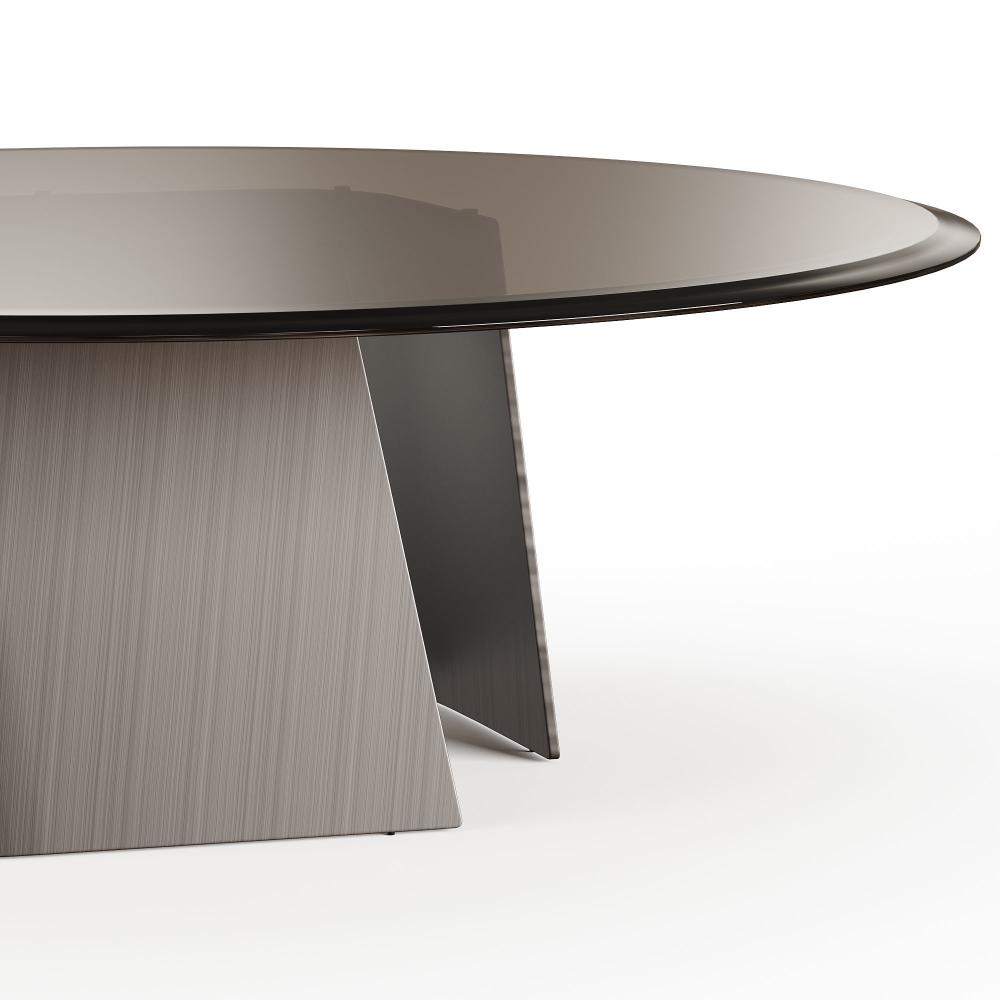 Reflex Angelo ESSE 40 Oval Coffee Table By Tulczinsky 3D model_1