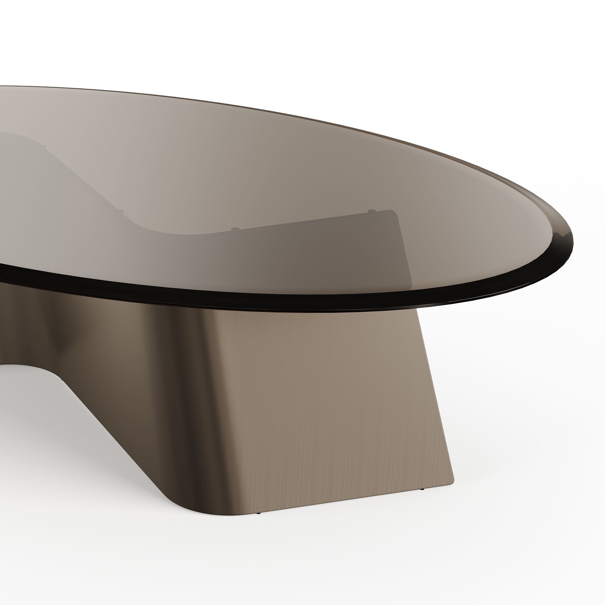 Reflex Angelo ESSE 40 Oval Coffee Table By Tulczinsky 3D model_4