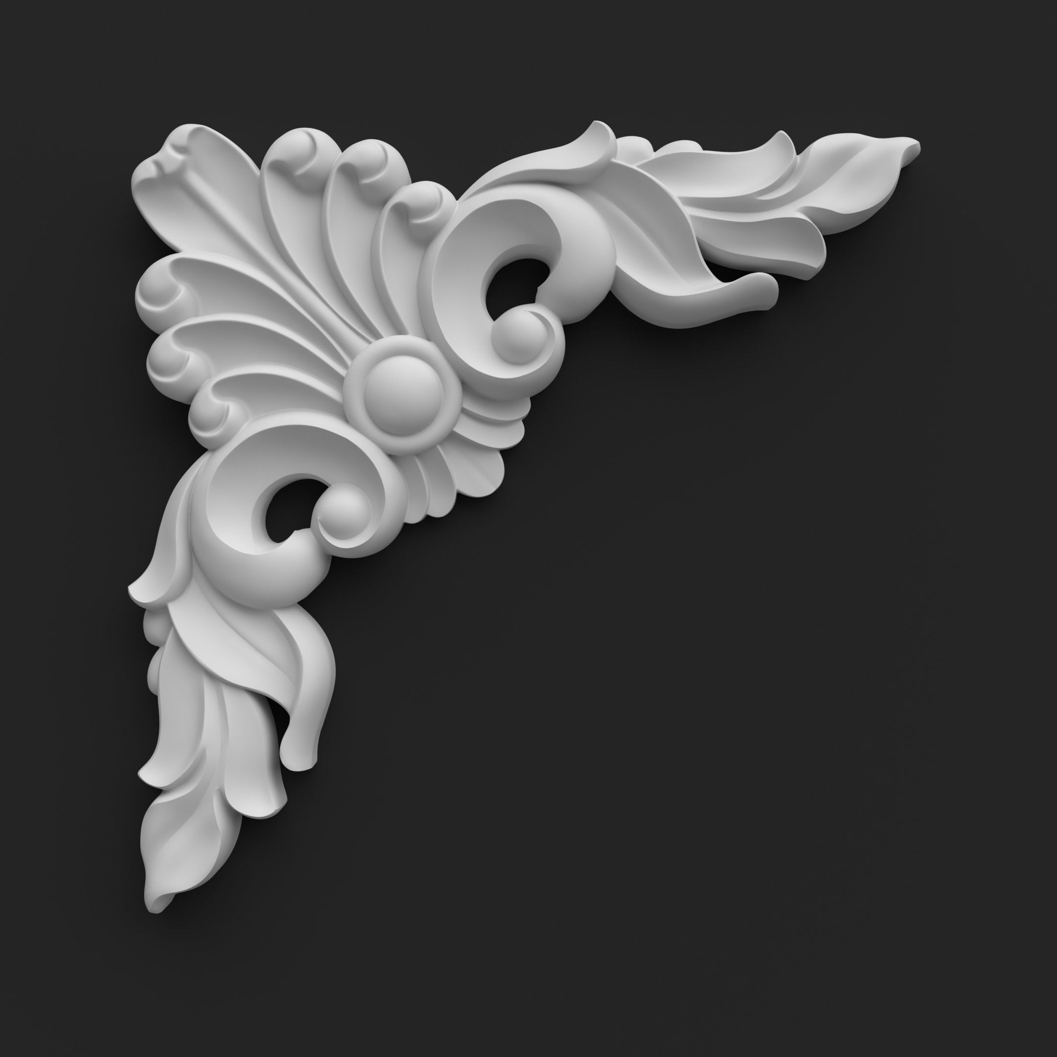 CNC Sculpted Ornament Pack VOL 2 3D print model_13