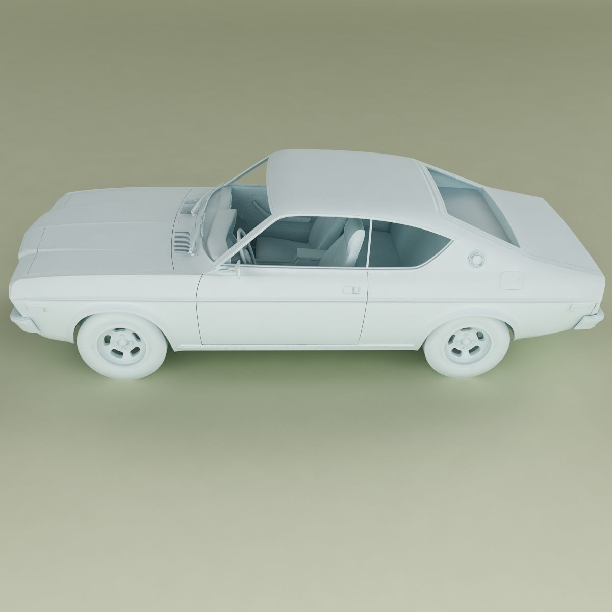 Mazda 929 LA3 3D model_11