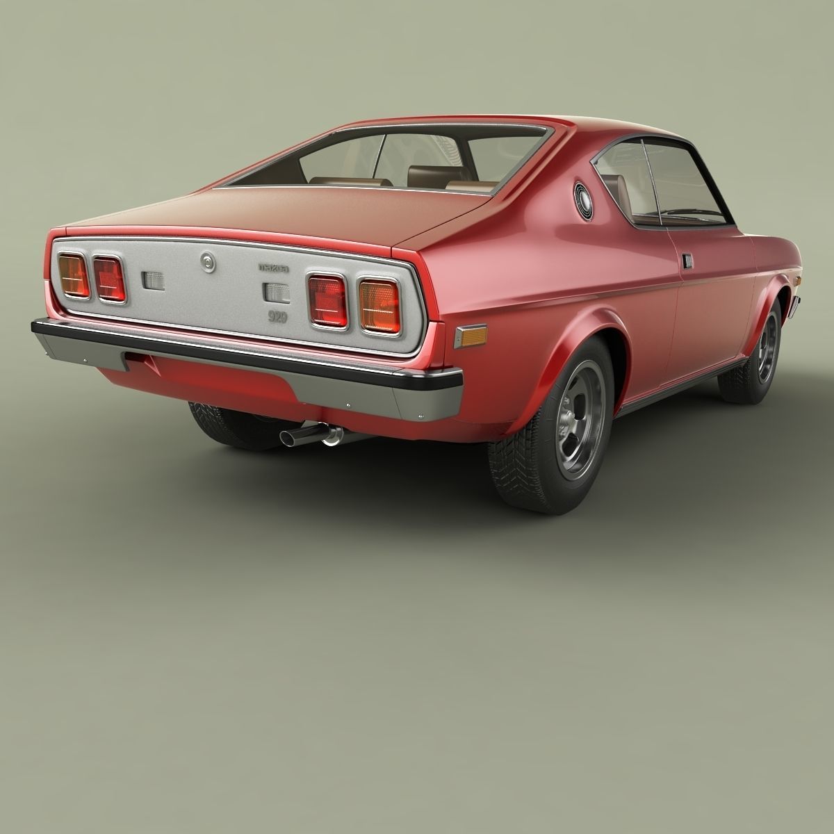 Mazda 929 LA3 3D model_2