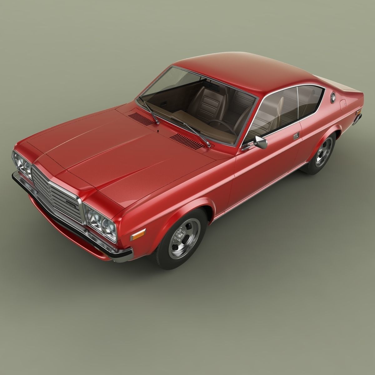 Mazda 929 LA3 3D model_5