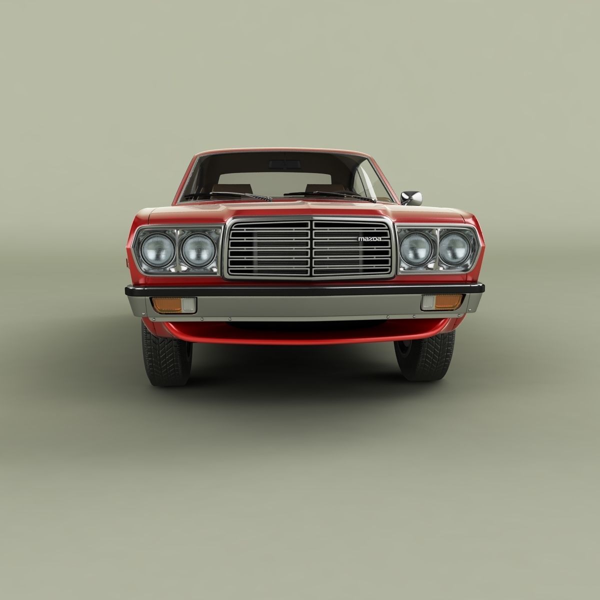Mazda 929 LA3 3D model_4