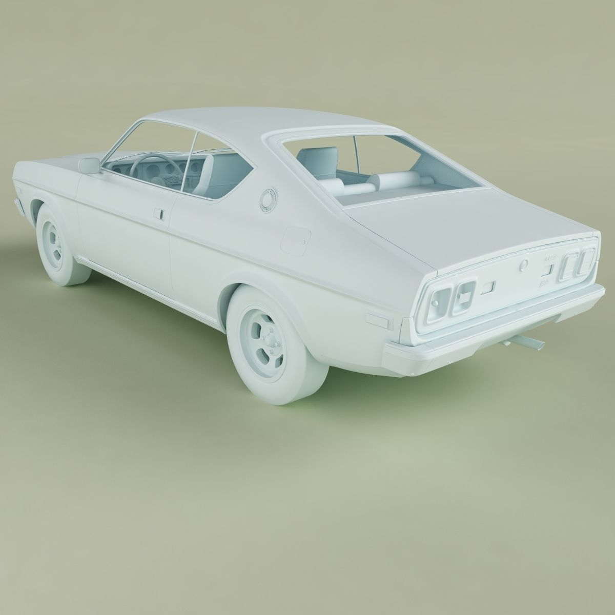 Mazda 929 LA3 3D model_12
