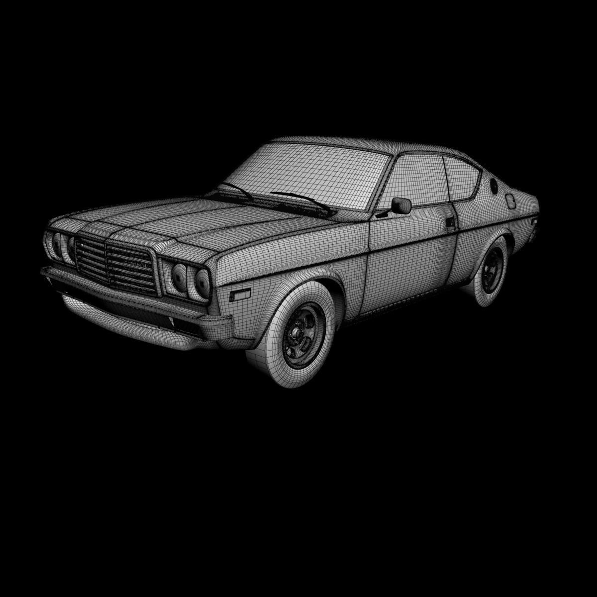 Mazda 929 LA3 3D model_16