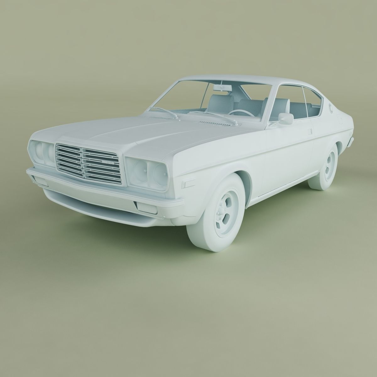 Mazda 929 LA3 3D model_10
