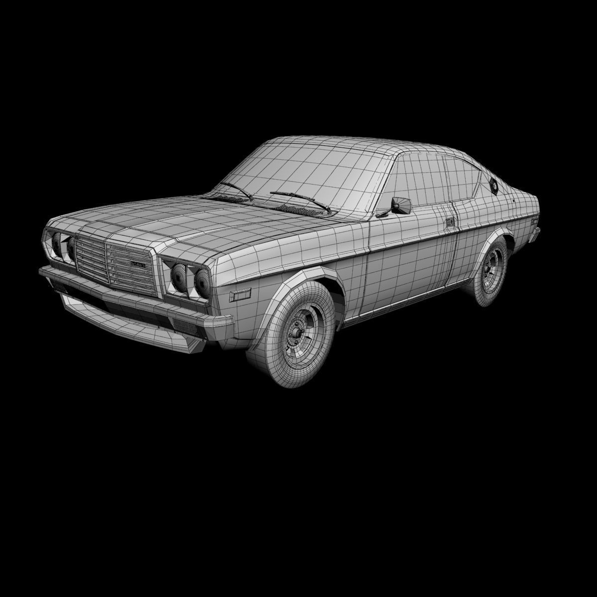 Mazda 929 LA3 3D model_13