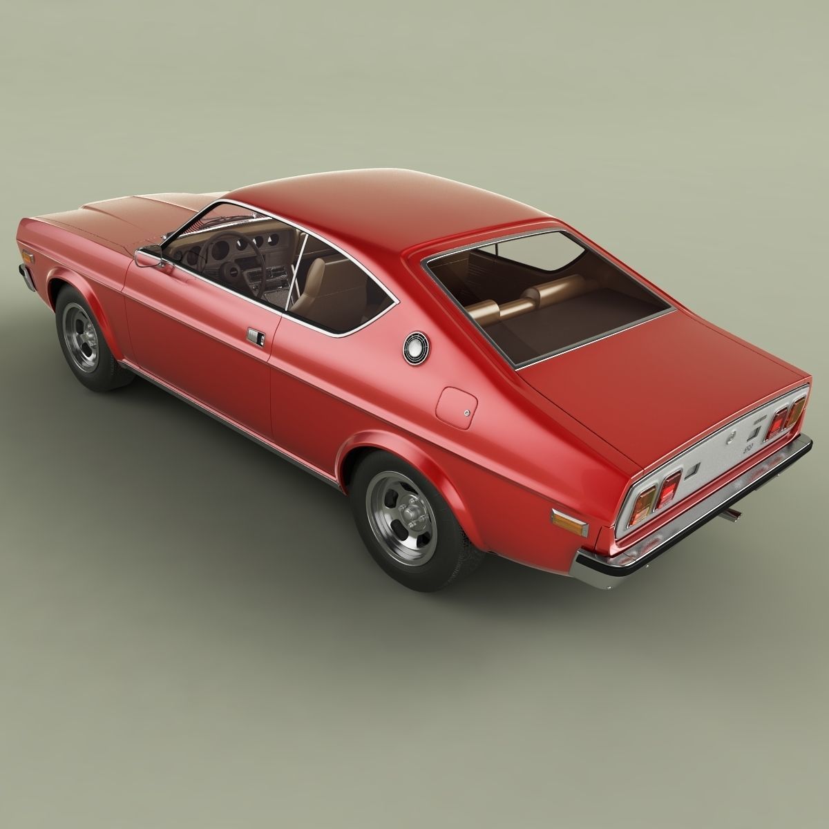 Mazda 929 LA3 3D model_7