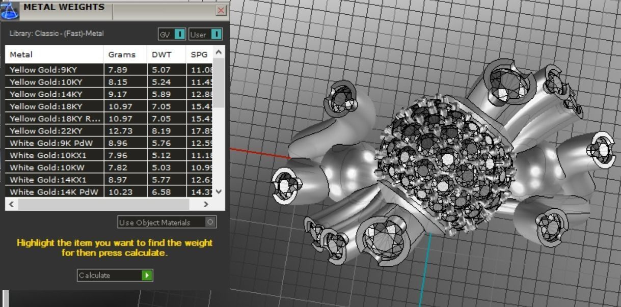 spheres ring 3D print model_4