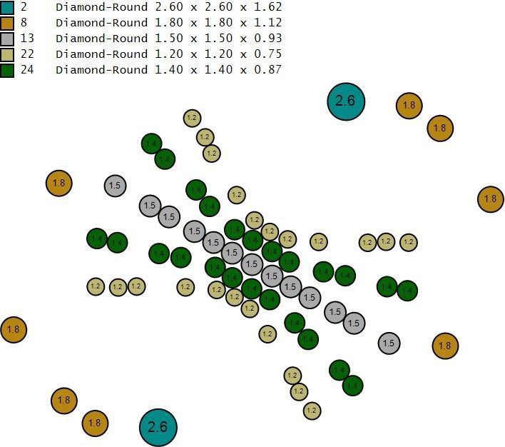 spheres ring 3D print model_6
