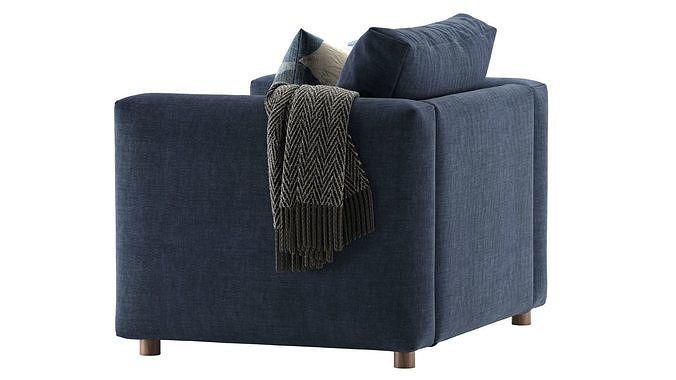 Finnala Armchair 3D model 7
