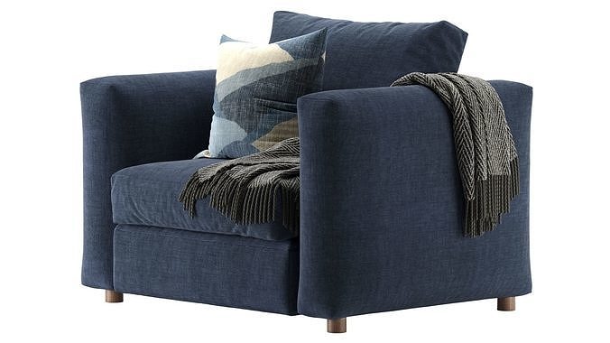 Finnala Armchair 3D model 4