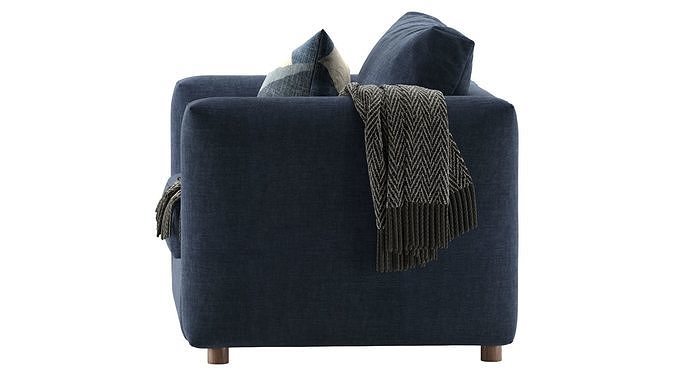 Finnala Armchair 3D model 6