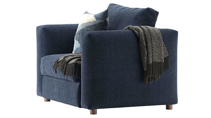 Finnala Armchair 3D model 5