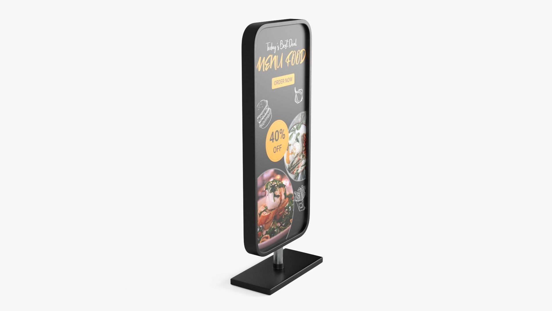 Advertising Stand 3D model_6