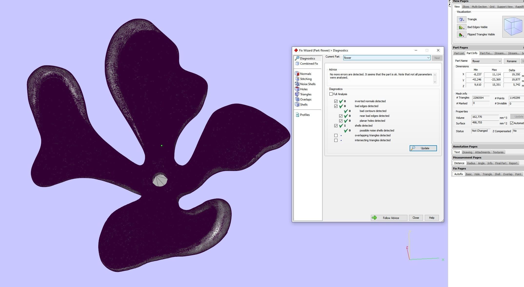 Flower pendant 3D print model_10