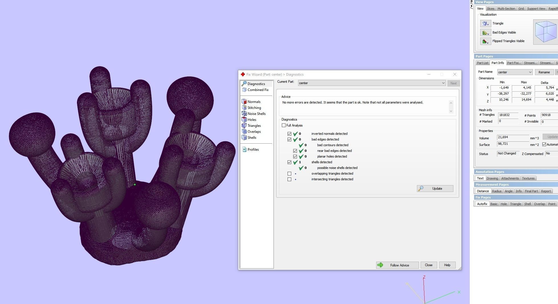 Flower pendant 3D print model_11