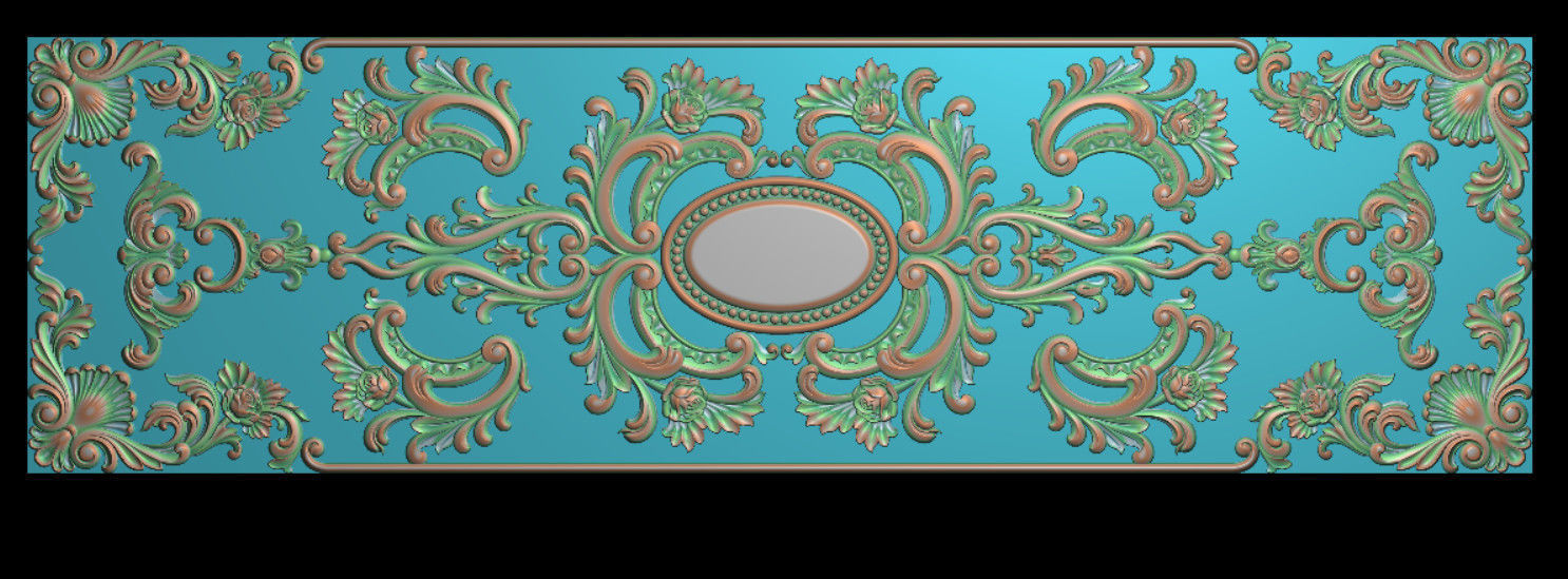 door 3D model dragonfly design greeting card 3D print model_1