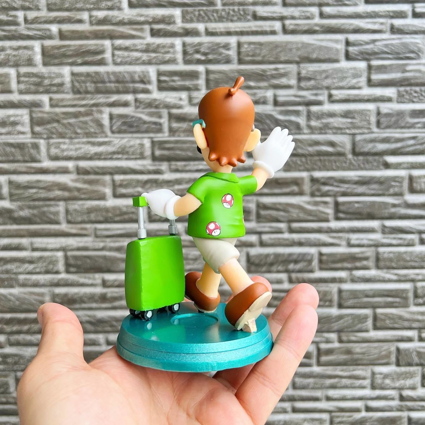 Luigi with summer vacation 3D print model_7