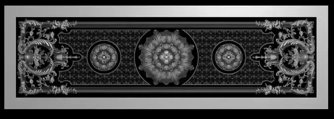 3D model tahitian rug