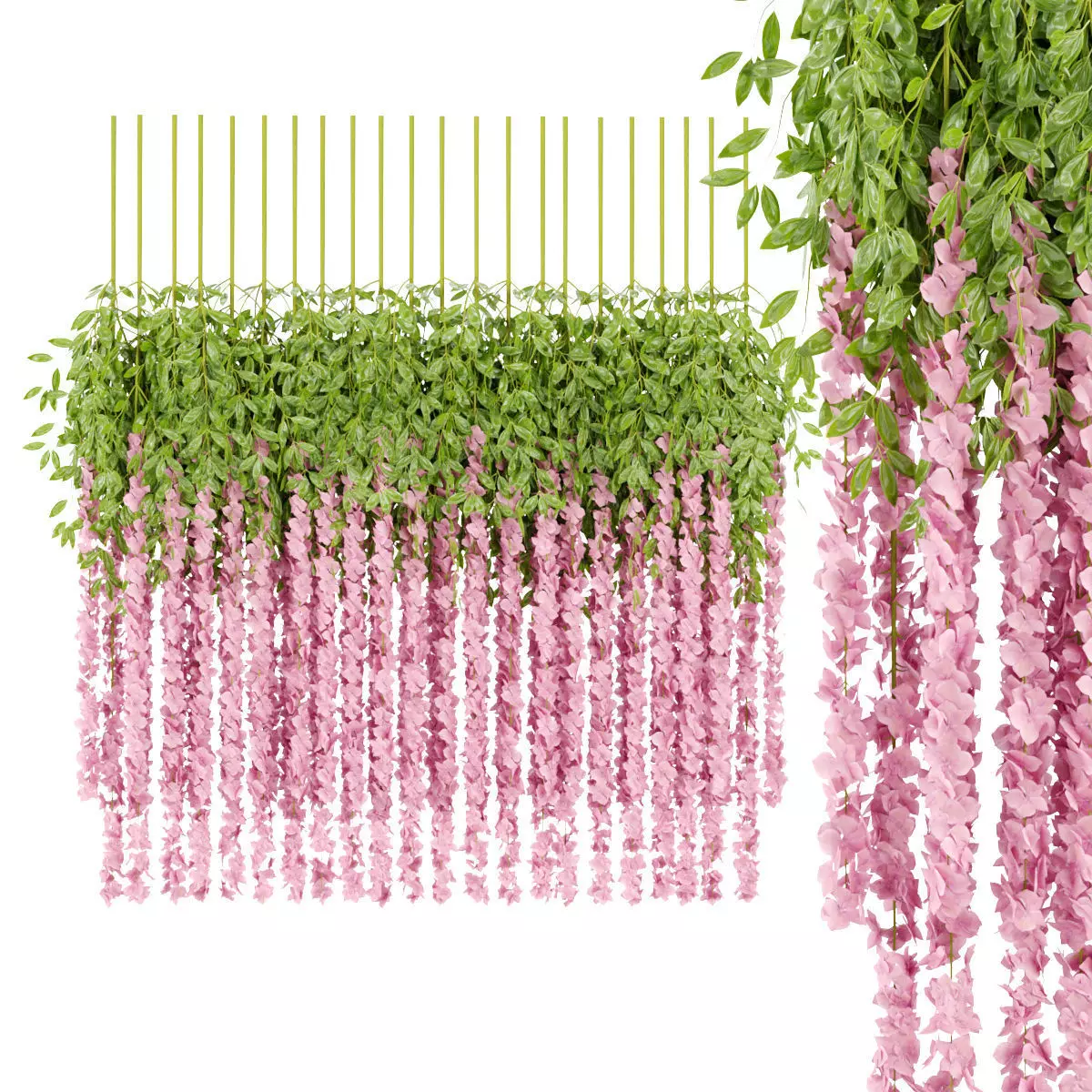 Artificial Hanging Flowers vol 59 3D model_0