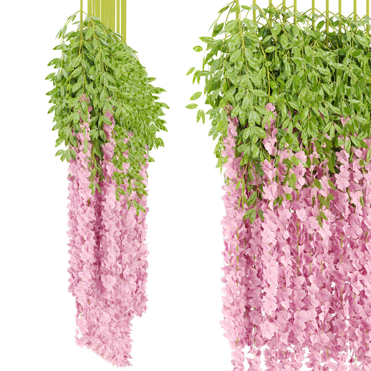 Artificial Hanging Flowers vol 59 3D model_2